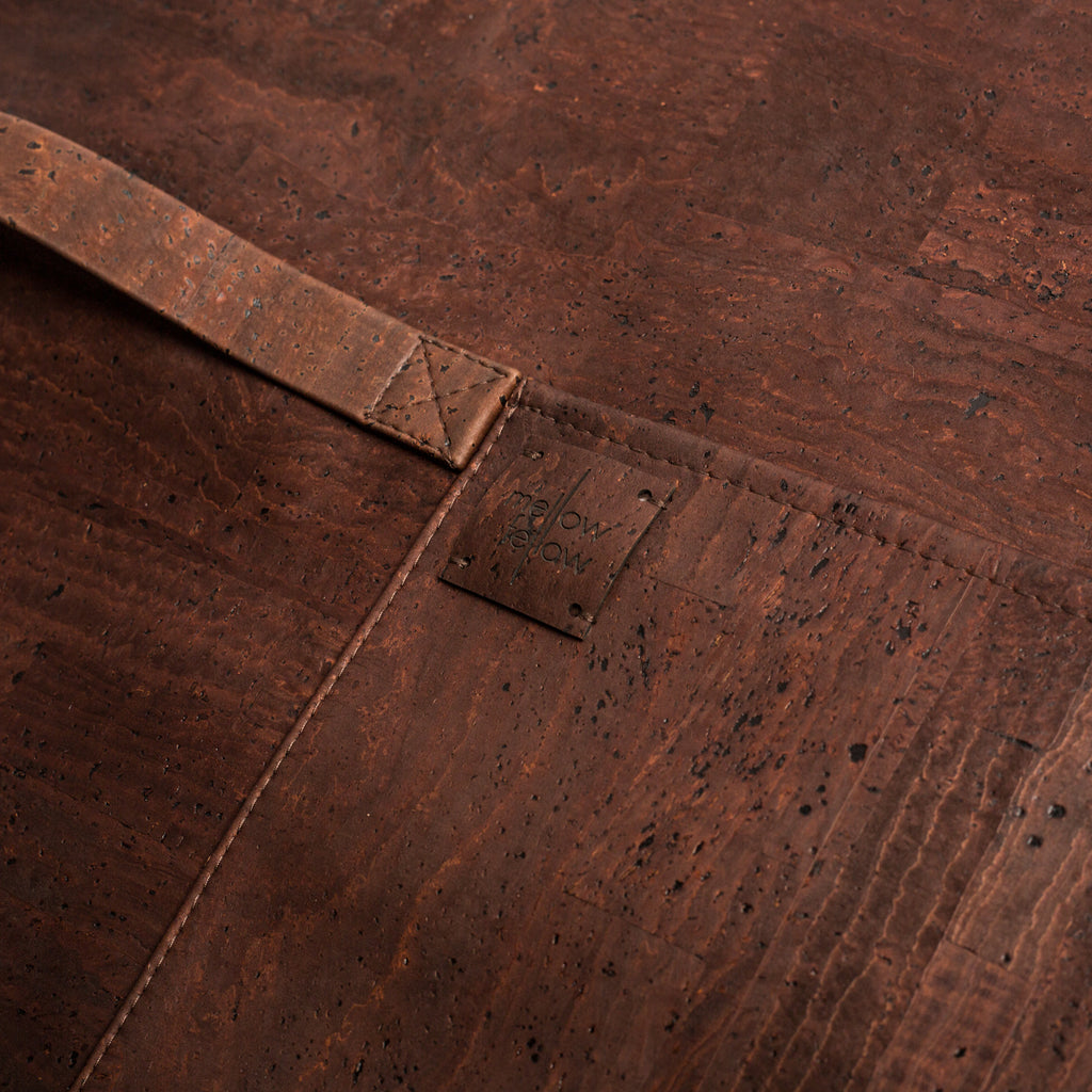 cork leather Apron details Mellow Fellow Copenhagen Design
